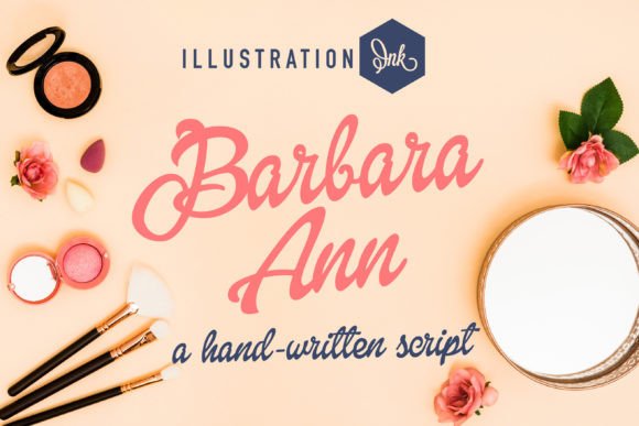 Barbara Ann: A Handwritten Script with a Bold Presence