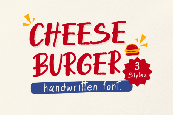 Cheese Burger: The Quirky Font That's Changing the Game in Design