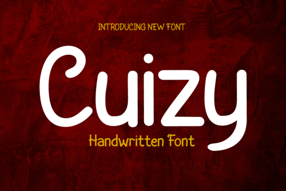 Cuizy Font: A Personal Touch for Your Creative Projects