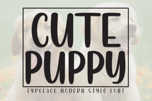 Cute Puppy Font