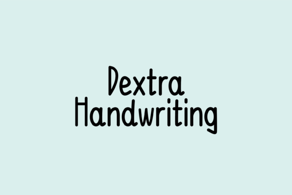 Dextra Font: A Friendly Handwritten Style for Creative Projects