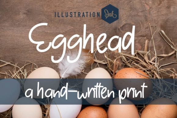 Egghead Font: A Casual Script for Creative Expression