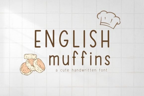 English Muffins Font: A Simple, Neat Handwritten Style for Digital Creativity