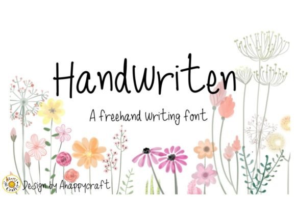 Handwriten: A Font for Creative Expression and Branding