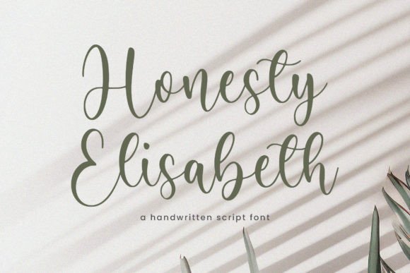 Honesty Elisabeth: A Handwritten Font That Speaks Volumes