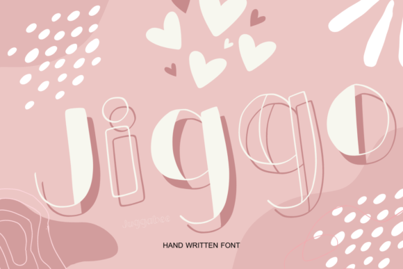 Jiggo: A Handwritten Font for Authentic Design