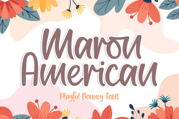 Maron American: A Versatile Handwritten Font for Modern Design