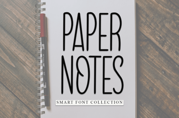 Paper Notes: A Handwritten Font with a Warm and Friendly Touch