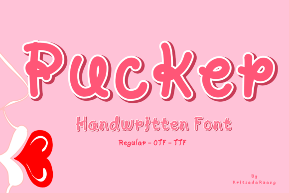Pucker Handwritten Font