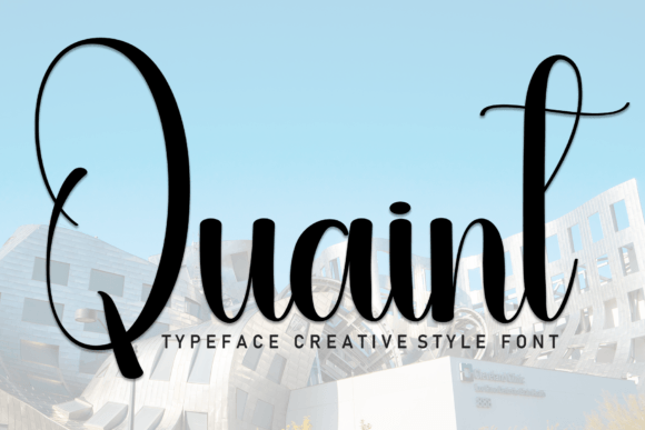 Quaint Font: A Delightful Addition to Your Design Toolkit