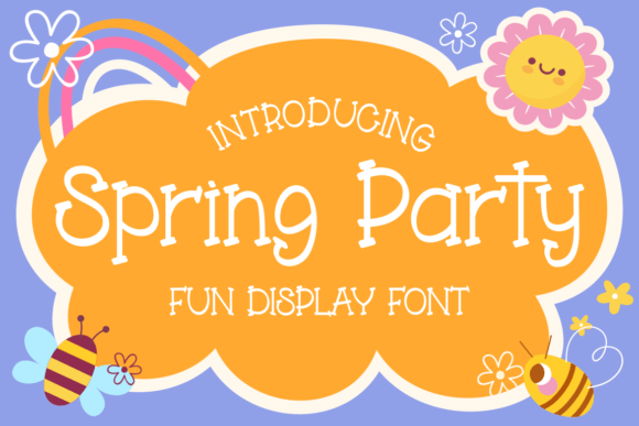 Spring Party: A Handwritten Font That Captures the Spirit of Creativity