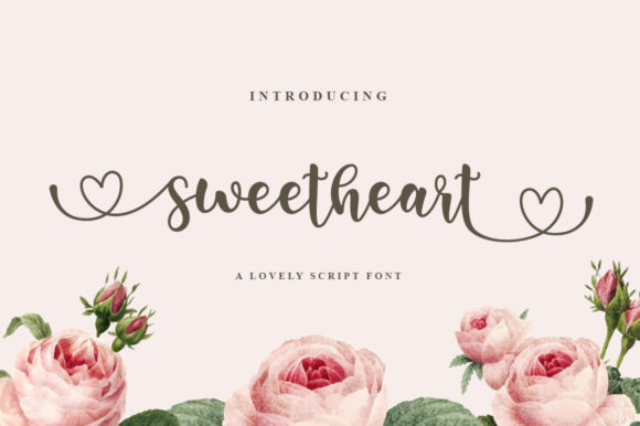 Sweetheart Font Simplifies Elegance