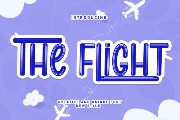 The Flights: A Timeless Handwritten Font for Creative Design