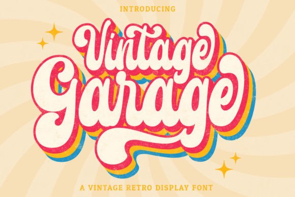 Vintage Garage Font